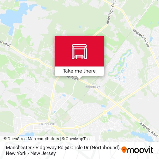 Manchester - Ridgeway Rd @ Circle Dr (Northbound) map