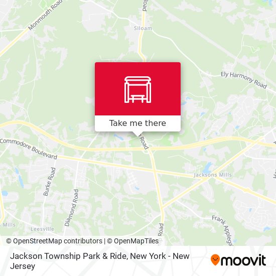 Mapa de Jackson Township Park & Ride