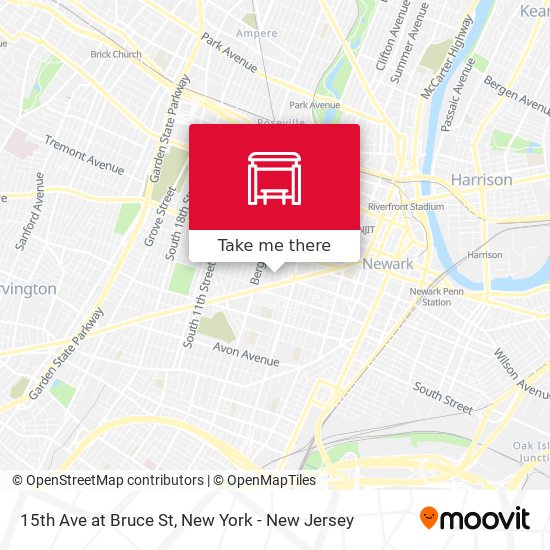 Mapa de 15th Ave at Bruce St