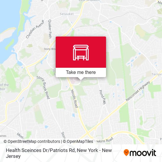 Mapa de Health Sceinces Dr/Patriots Rd