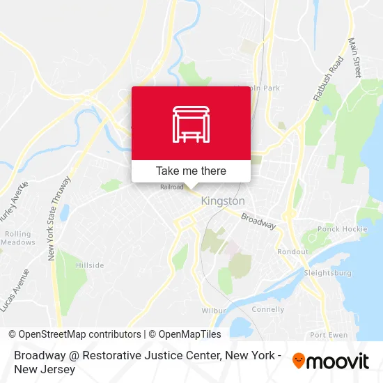 Broadway @ Restorative Justice Center map