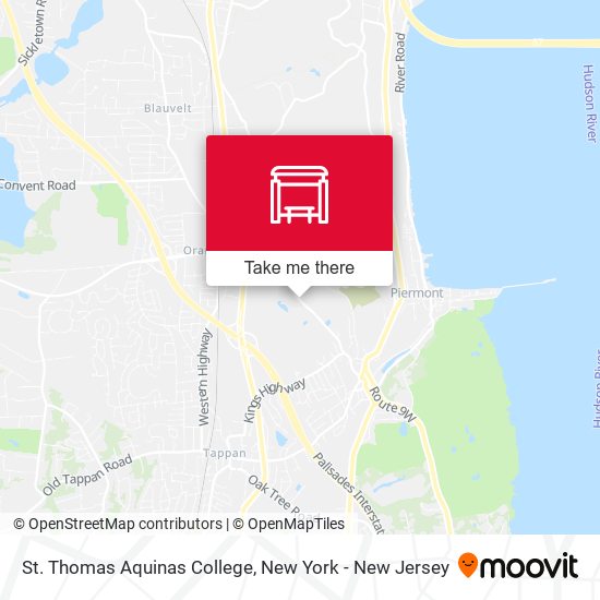 St. Thomas Aquinas College map