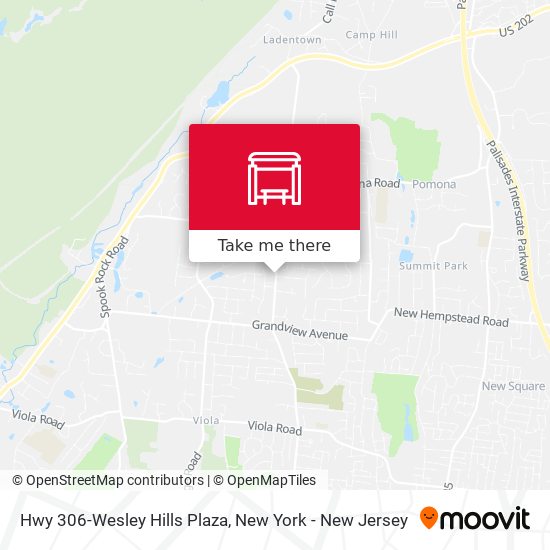 Hwy 306-Wesley Hills Plaza map