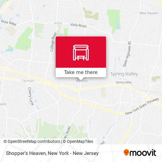 Shopper's Heaven map