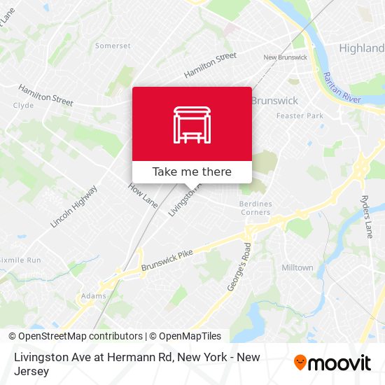 Mapa de Livingston Ave at Hermann Rd