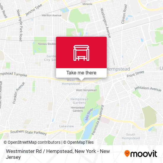 Westminster Rd / Hempstead map