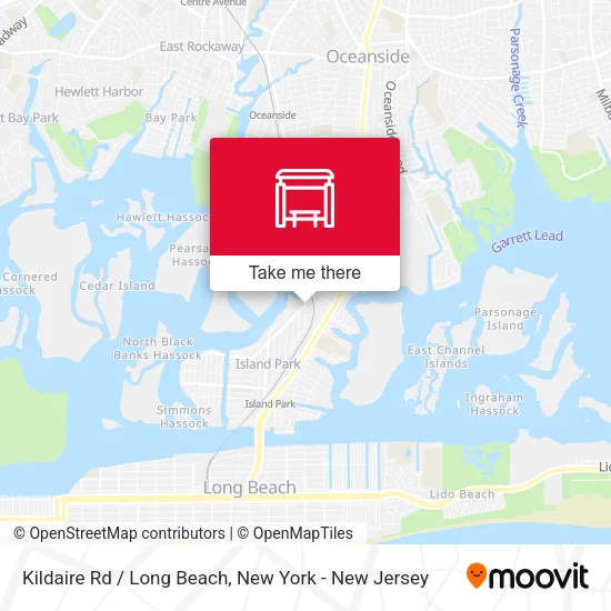 Kildaire Rd / Long Beach map