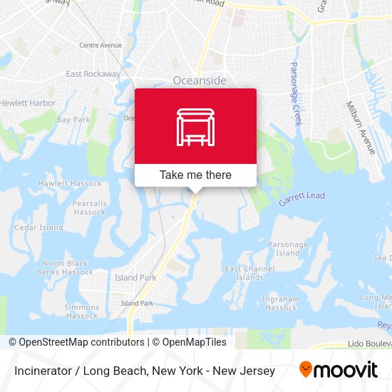 Mapa de Incinerator / Long Beach