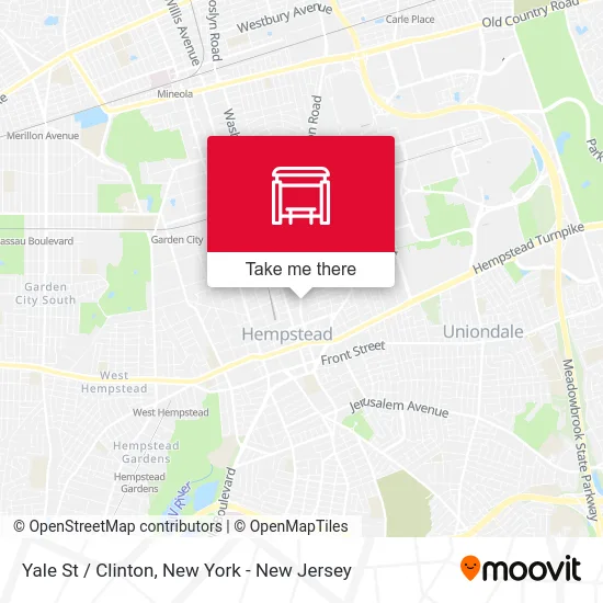 Yale St / Clinton map