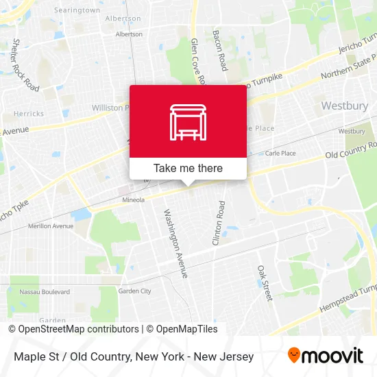 Maple St / Old Country map