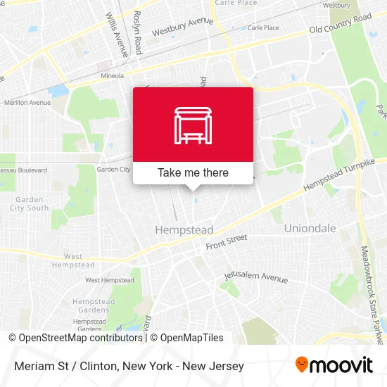 Meriam St / Clinton map