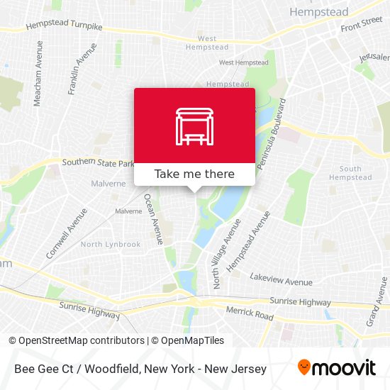Mapa de Bee Gee Ct / Woodfield