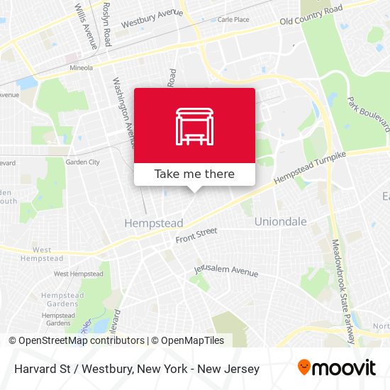 Mapa de Harvard St / Westbury