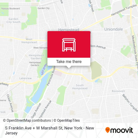 Mapa de S Franklin Ave + W Marshall St