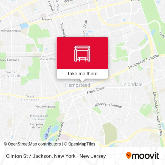 Clinton St / Jackson map