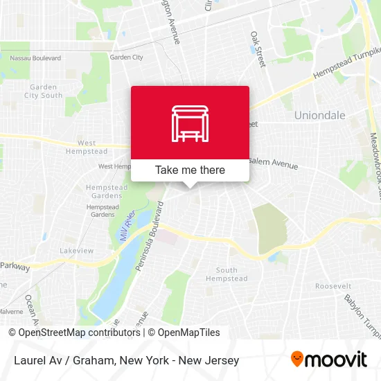 Laurel Av / Graham map