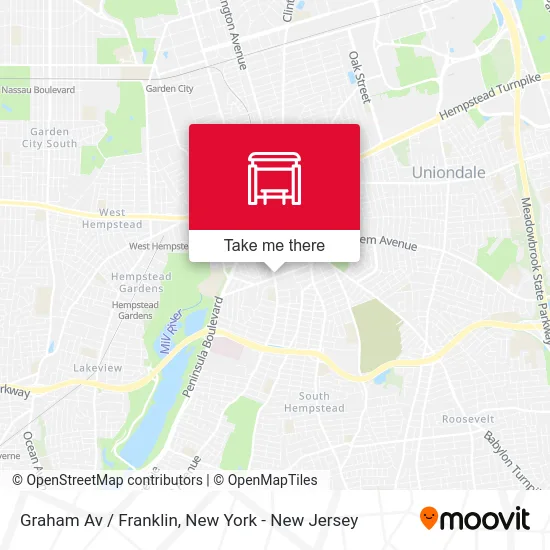 Graham Av / Franklin map