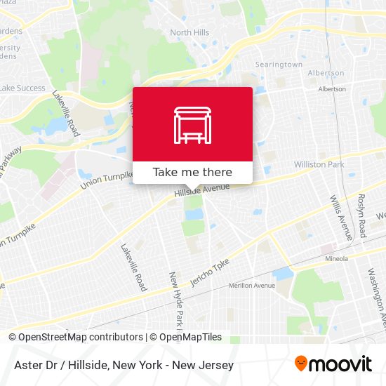 Mapa de Aster Dr / Hillside