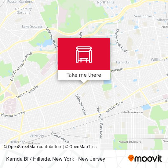Mapa de Kamda Bl / Hillside