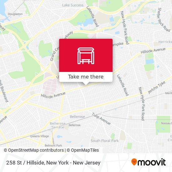 Mapa de 258 St / Hillside