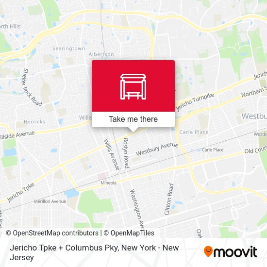 Mapa de Jericho Tpke + Columbus Pky