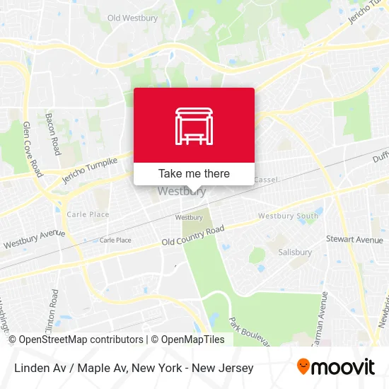 Linden Av / Maple Av map