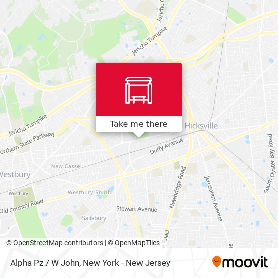 Mapa de Alpha Pz / W John