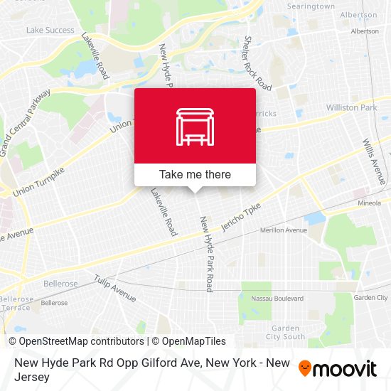 Mapa de New Hyde Park Rd Opp Gilford Ave