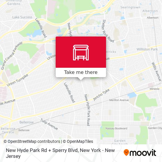 New Hyde Park Rd + Sperry Blvd map