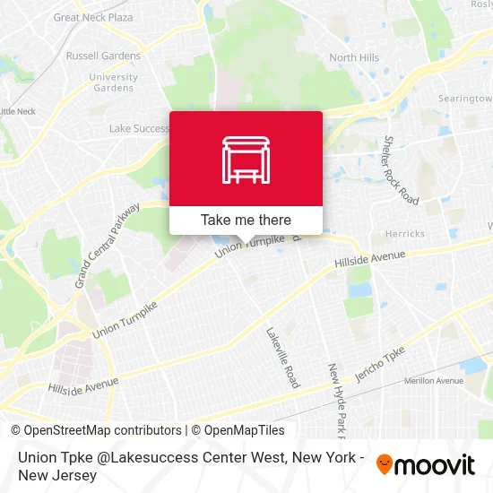 Union Tpke @Lakesuccess Center West map
