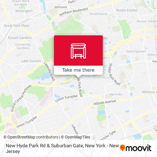 New Hyde Park Rd & Suburban Gate map