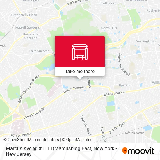 Marcus Ave  @ #1111 map