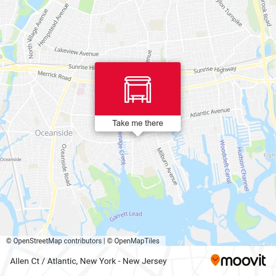 Allen Ct / Atlantic map