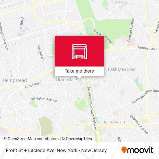 Mapa de Front St + Laclede Ave