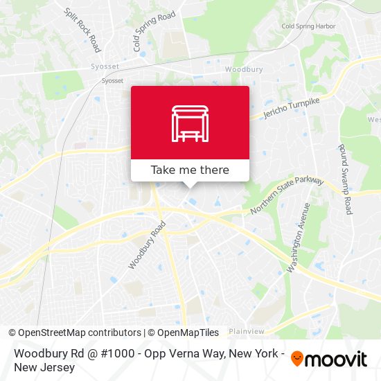 Mapa de Woodbury Rd @ #1000 - Opp Verna Way