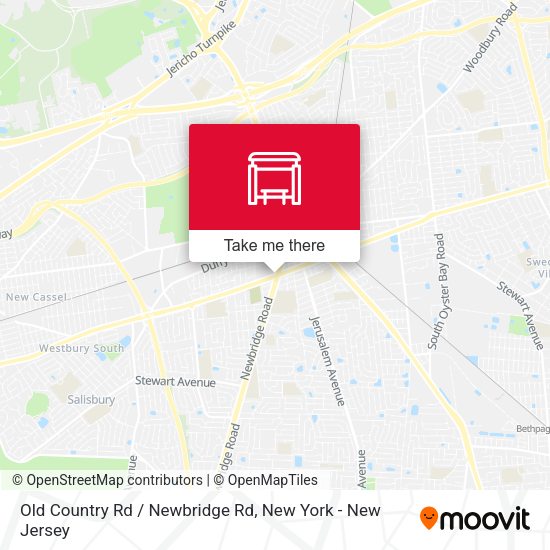 Mapa de Old Country Rd / Newbridge Rd