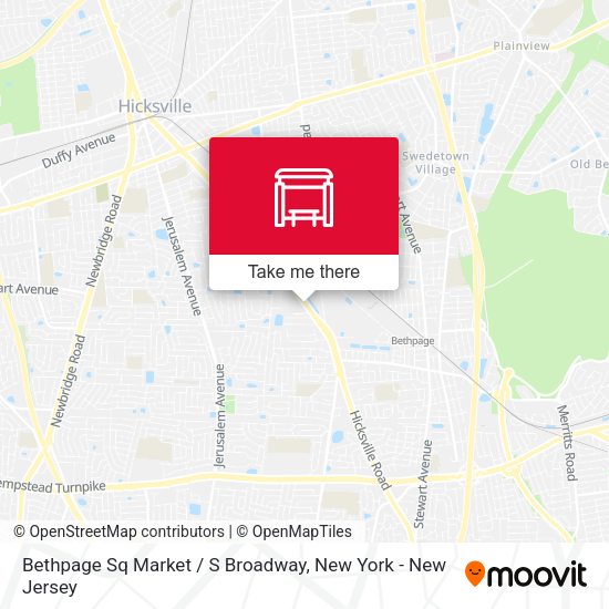 Mapa de Bethpage Sq Market / S Broadway