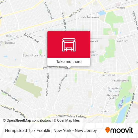 Hempstead Tp / Franklin map