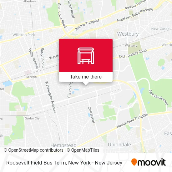 Roosevelt Field Bus Term map