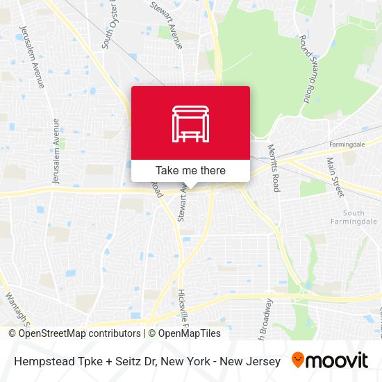 Mapa de Hempstead Tpke + Seitz Dr
