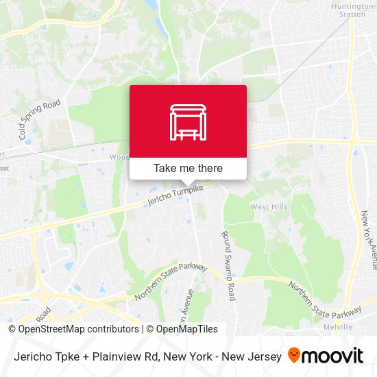 Mapa de Jericho Tpke + Plainview Rd