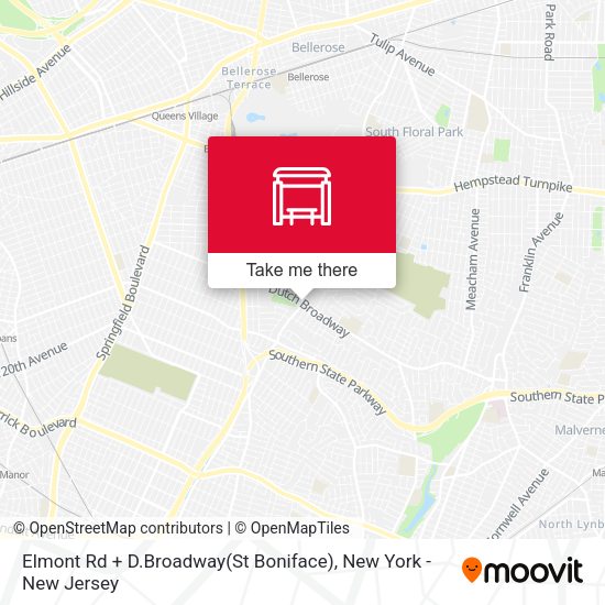 Mapa de Elmont Rd + D.Broadway(St Boniface)
