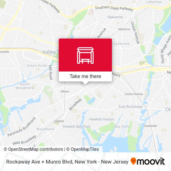 Mapa de Rockaway Ave + Munro Blvd