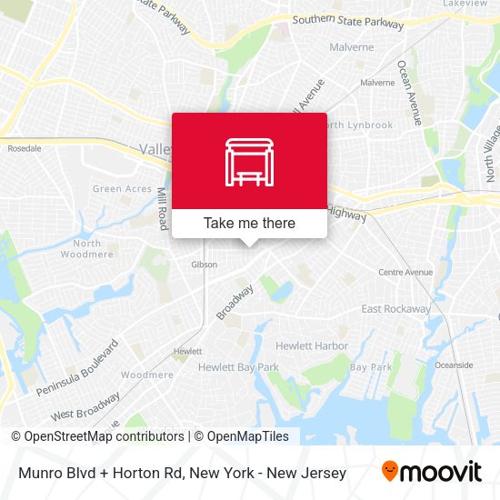 Mapa de Munro Blvd + Horton Rd