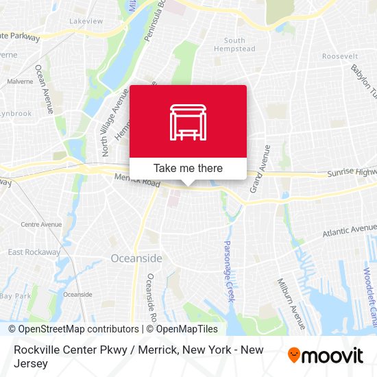 Mapa de Rockville Center Pkwy / Merrick