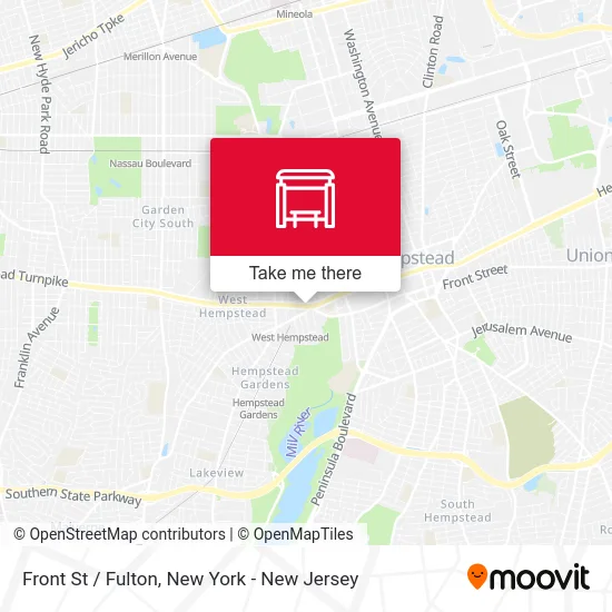 Front St / Fulton map