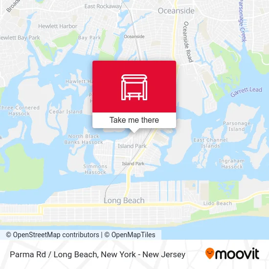 Parma Rd / Long Beach map