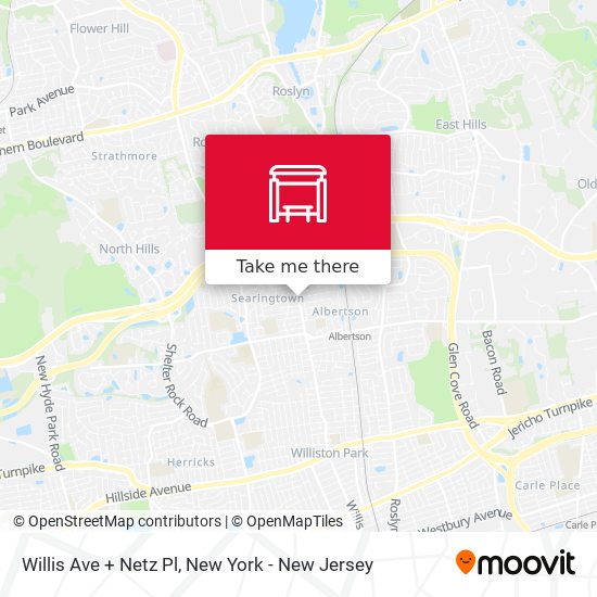 Willis Ave + Netz Pl map