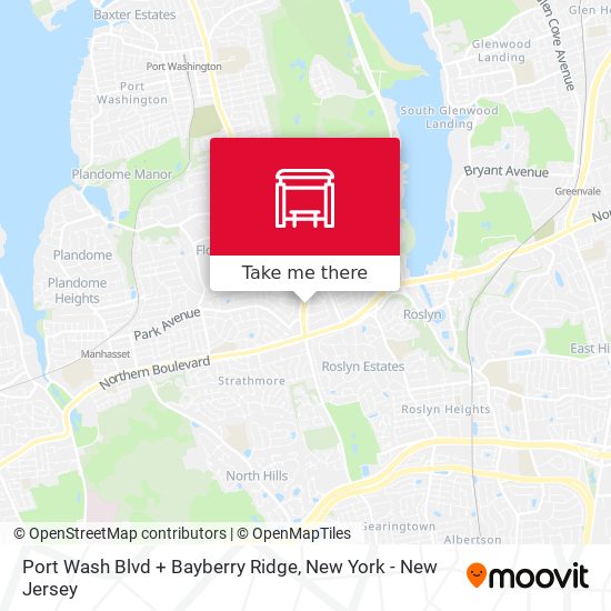 Port Wash Blvd + Bayberry Ridge map