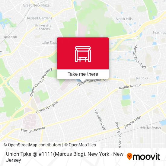 Union Tpke @ #1111(Marcus Bldg) map